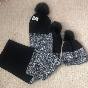 Ugg hat and scarf set